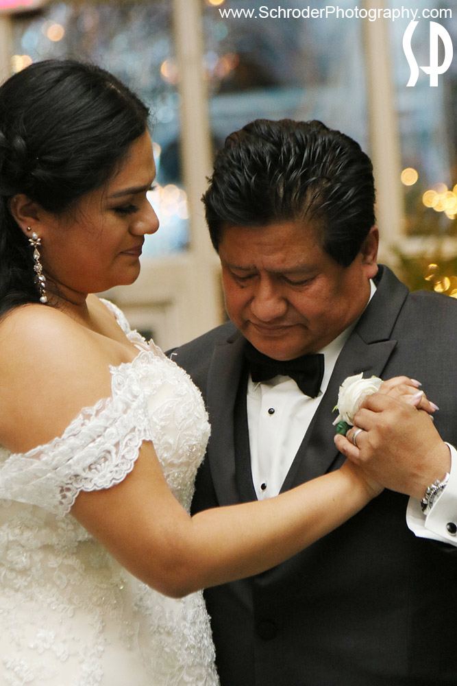 The Bride dances with her Father.